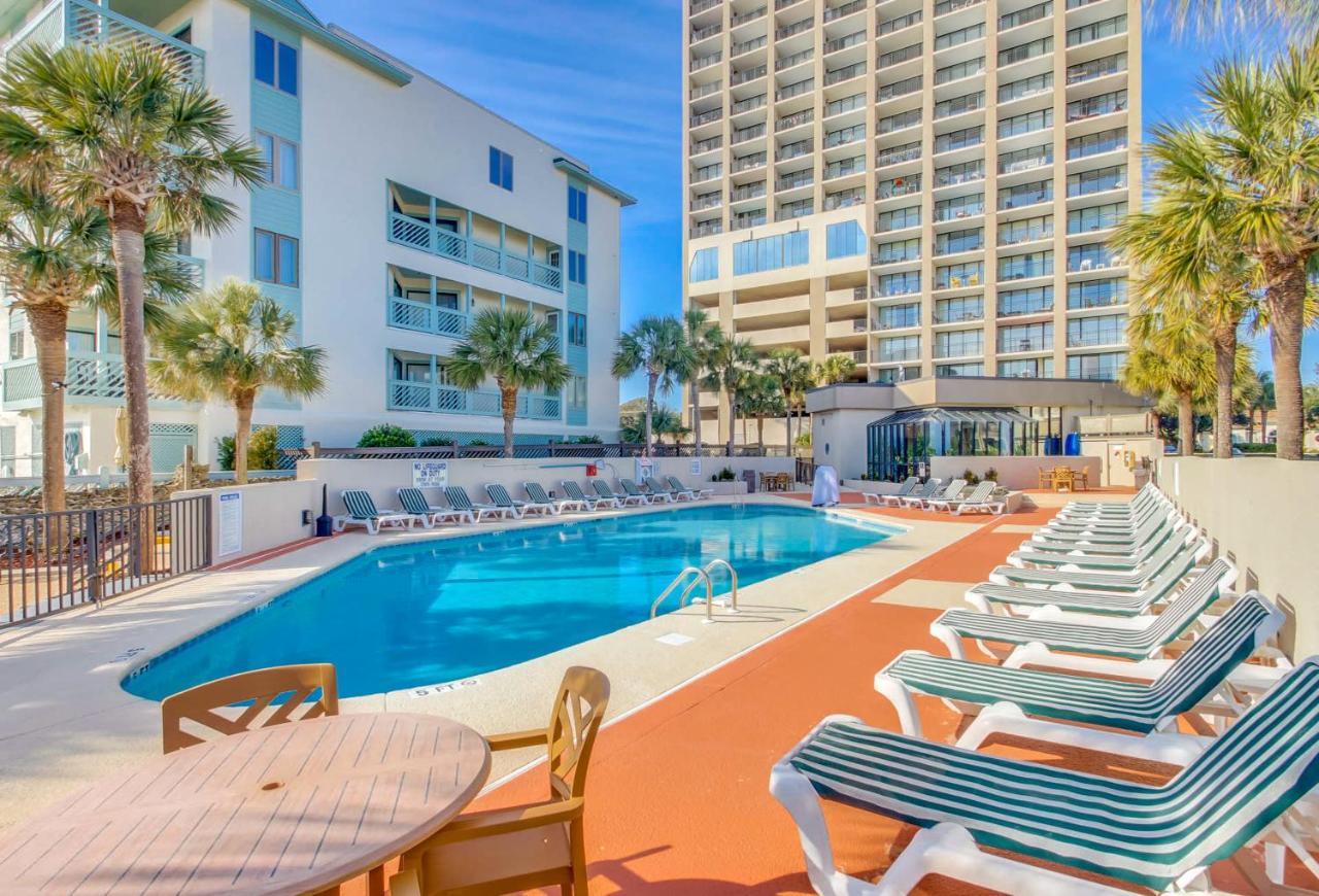 Lively Views From The Balcony At Ocean Forest Plaza Myrtle Beach Dış mekan fotoğraf