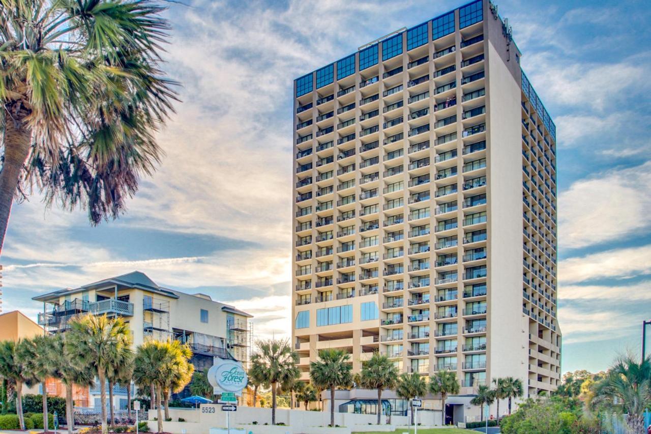 Lively Views From The Balcony At Ocean Forest Plaza Myrtle Beach Dış mekan fotoğraf