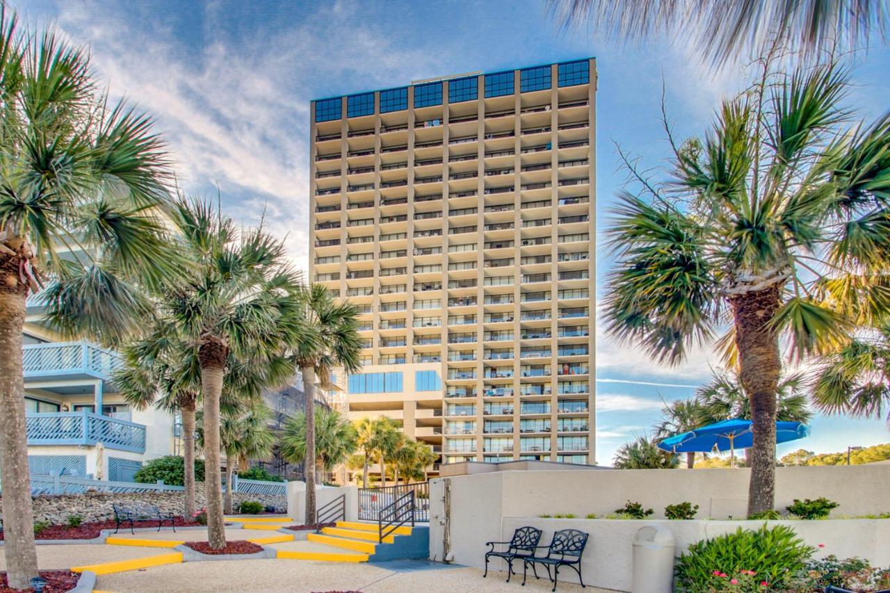 Lively Views From The Balcony At Ocean Forest Plaza Myrtle Beach Dış mekan fotoğraf