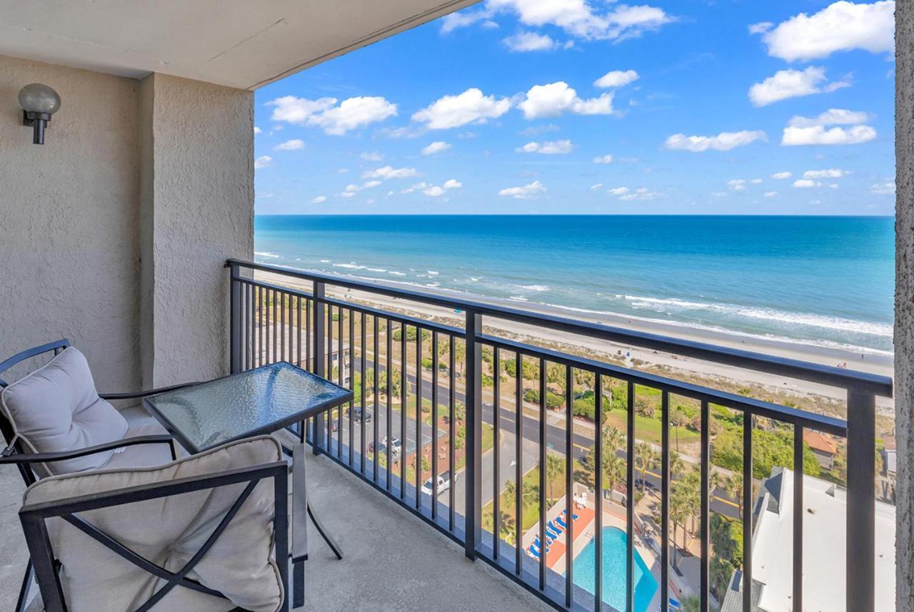 Lively Views From The Balcony At Ocean Forest Plaza Myrtle Beach Dış mekan fotoğraf